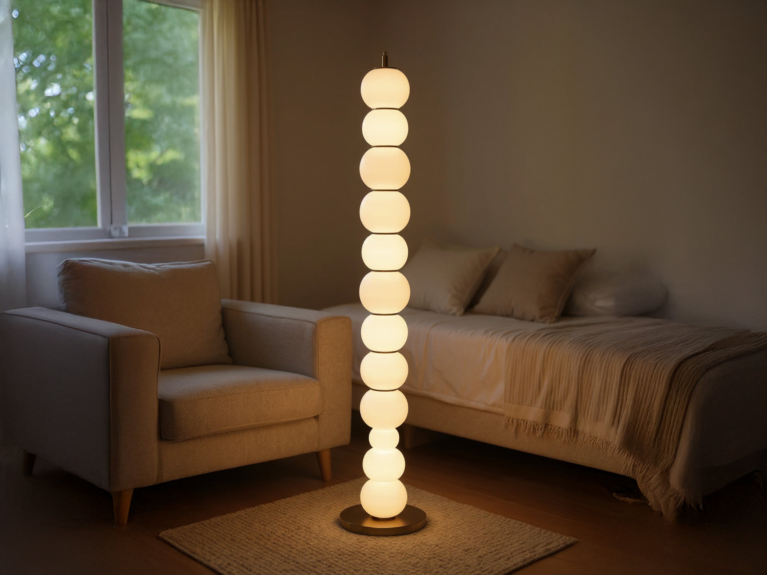 Customized Handmade Glass Floor Lamp